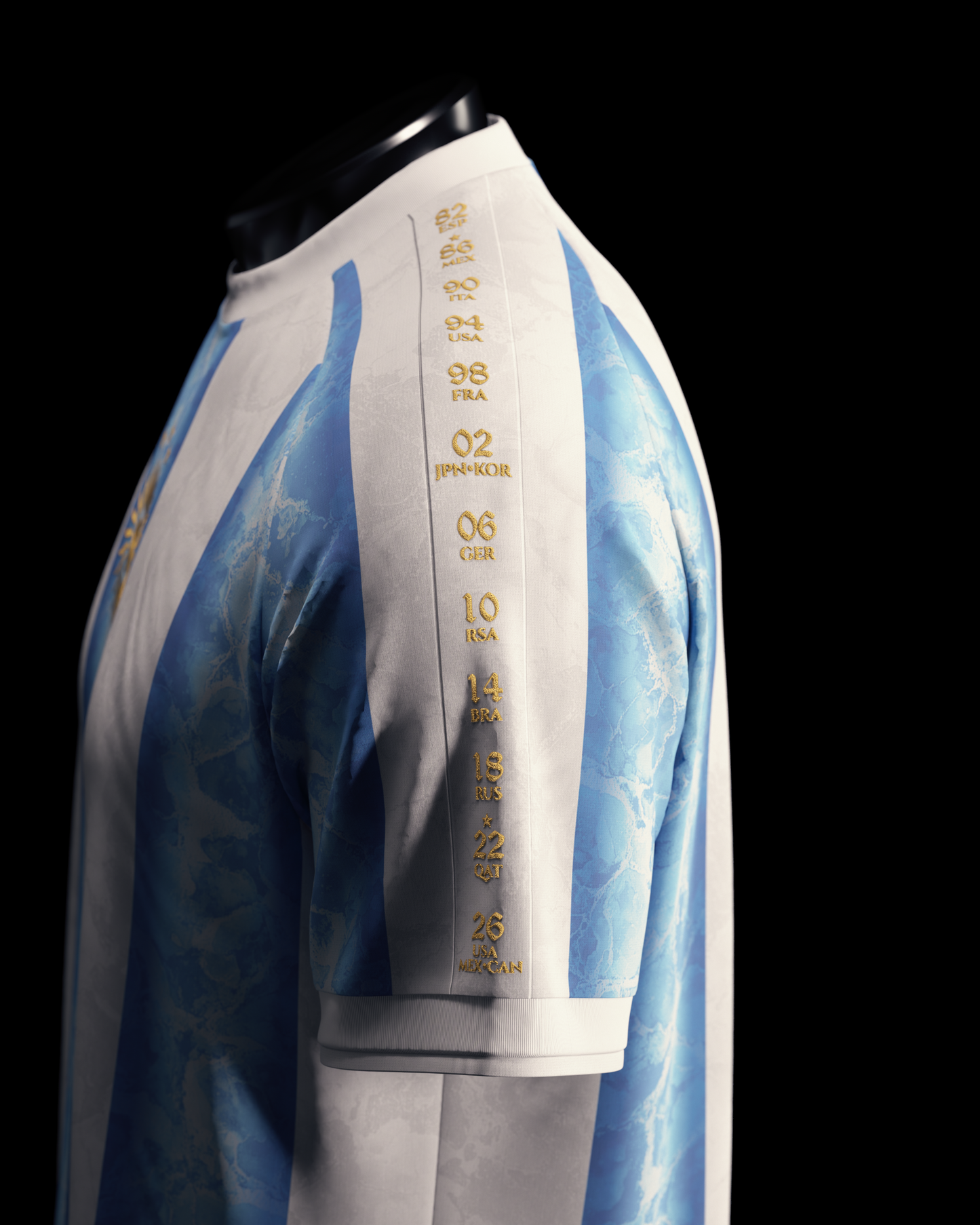 Argentina "Glacier" Jersey (2026 World Cup Edition)