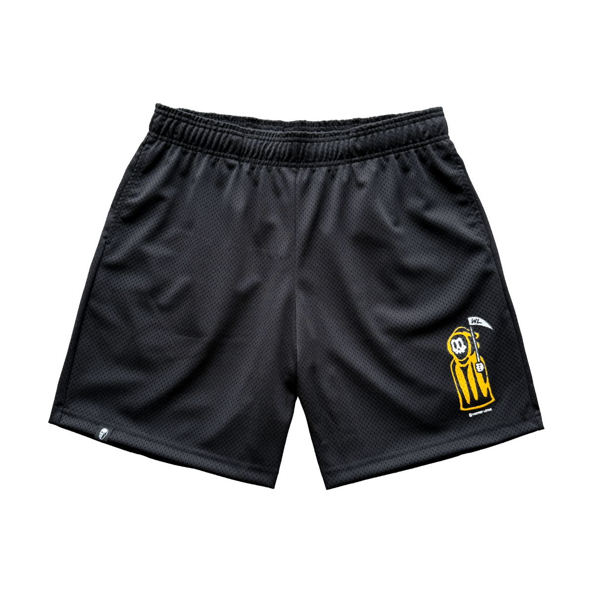 Baby Reaper Mesh Shorts - Black