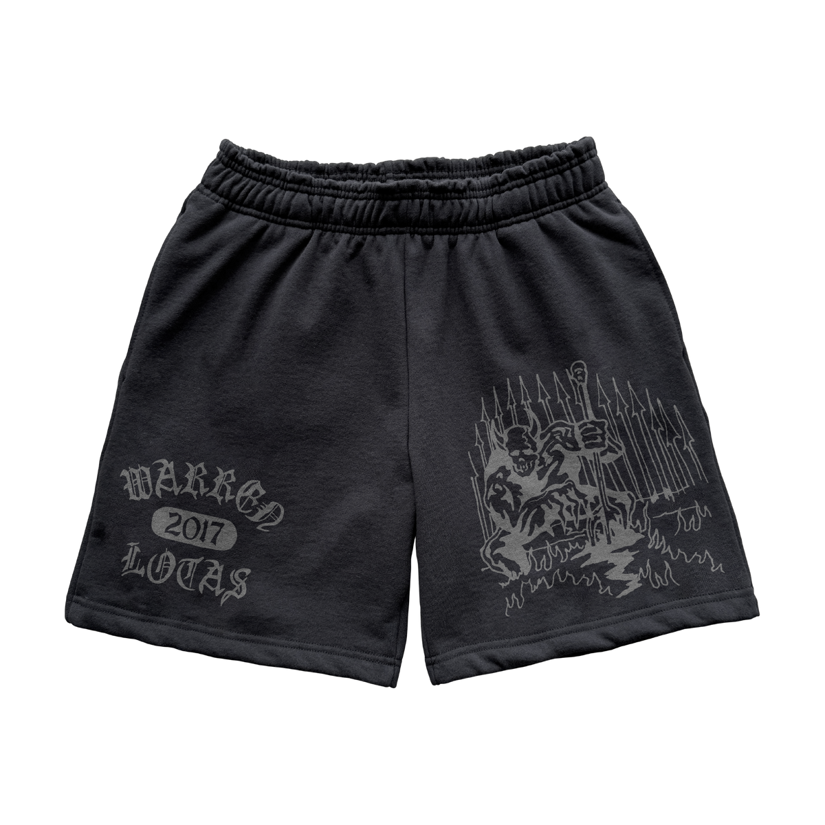 Demon Guard Sweatshorts - Black