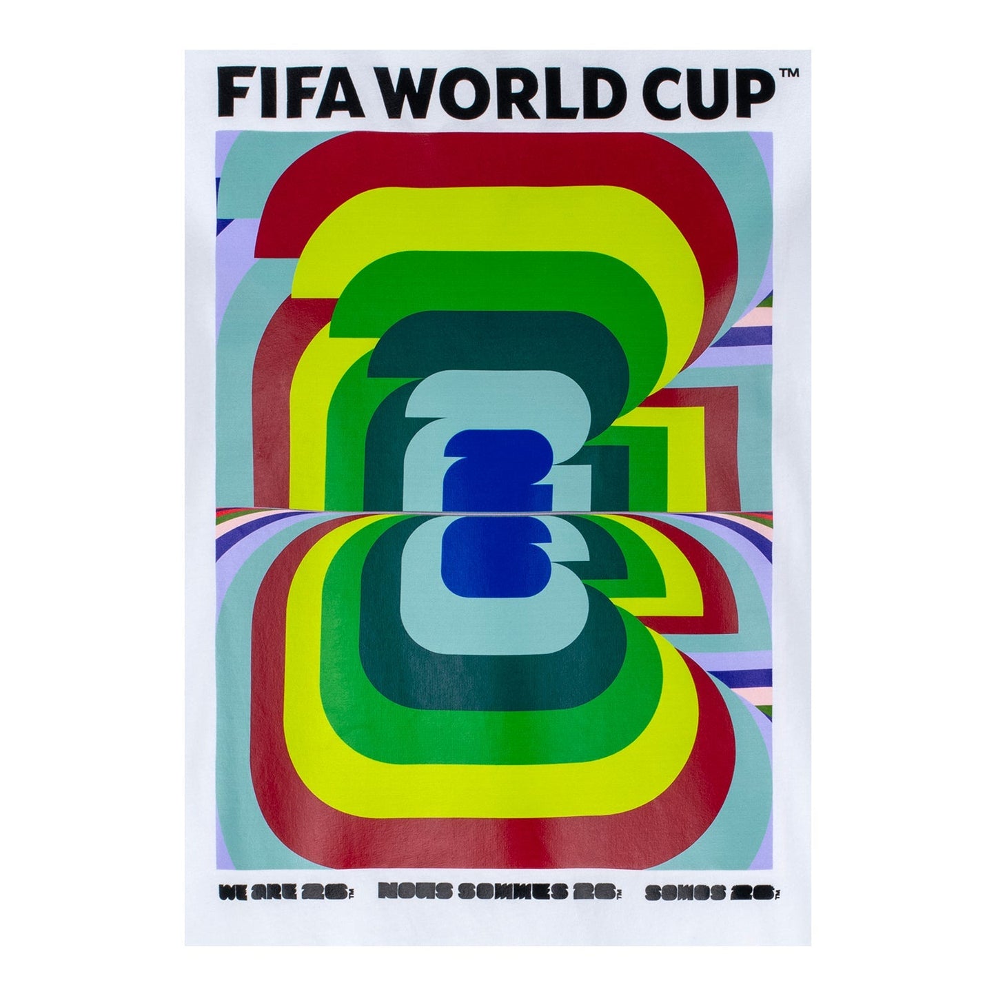 World Cup 2026 Amplified White T-Shirt
