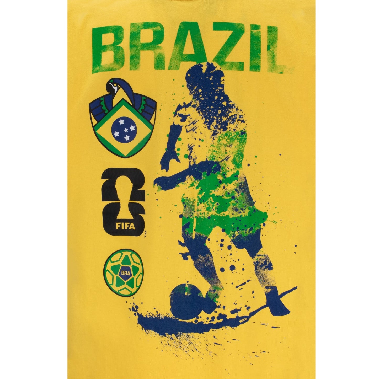 World Cup 2026 Brazil Rise and Strike T-Shirt