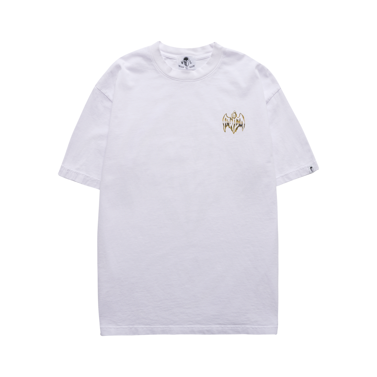 Bat Reaper T-Shirt - Gold/White
