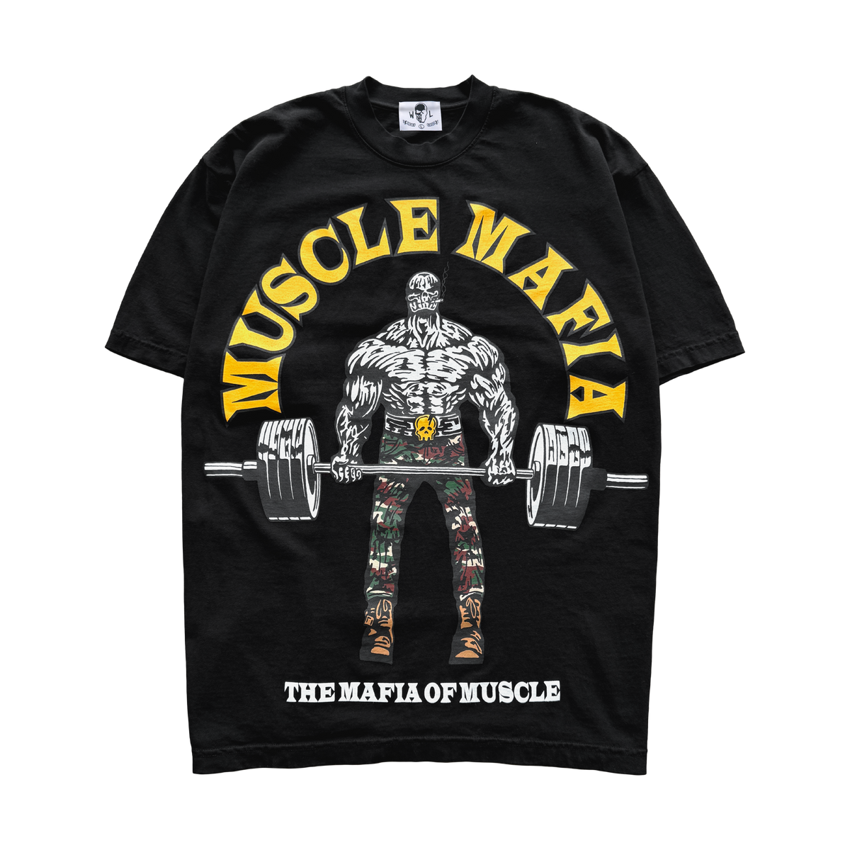 Mafia of Muscle T-Shirt - Black