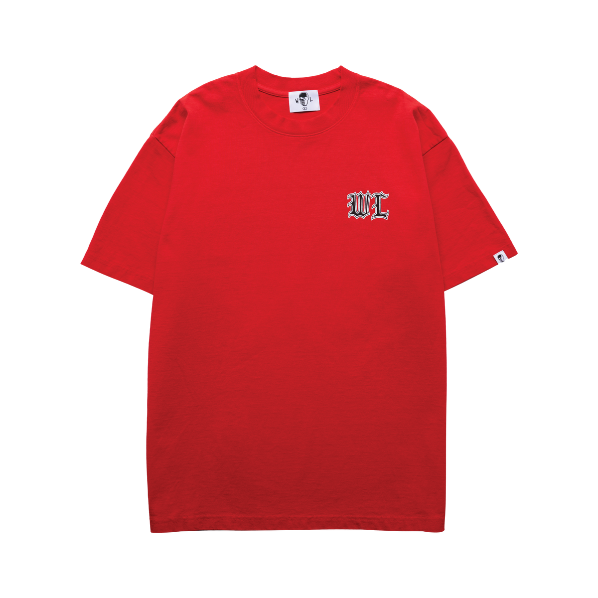 Crest T-Shirt - Hibiscus