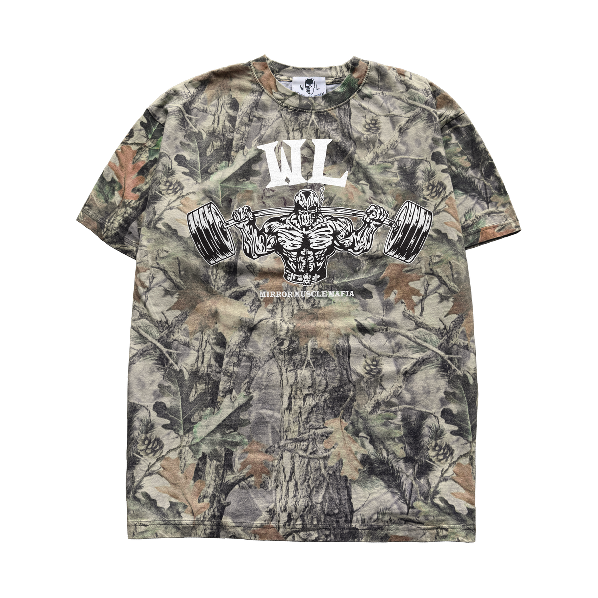 Squat T-Shirt - Vintage Tree Camo
