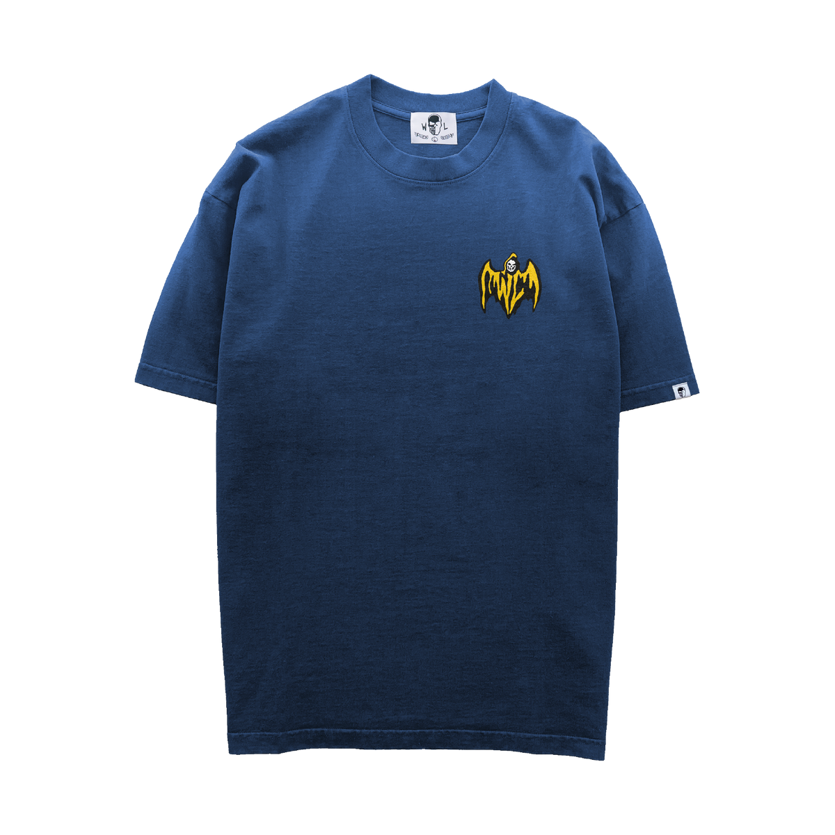 Bat Reaper T-Shirt - Sunfaded Blue