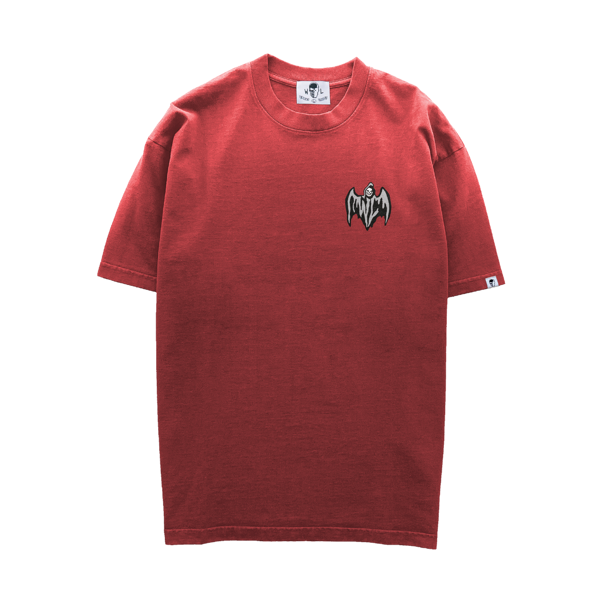 Bat Reaper T-Shirt - Sunfaded Red