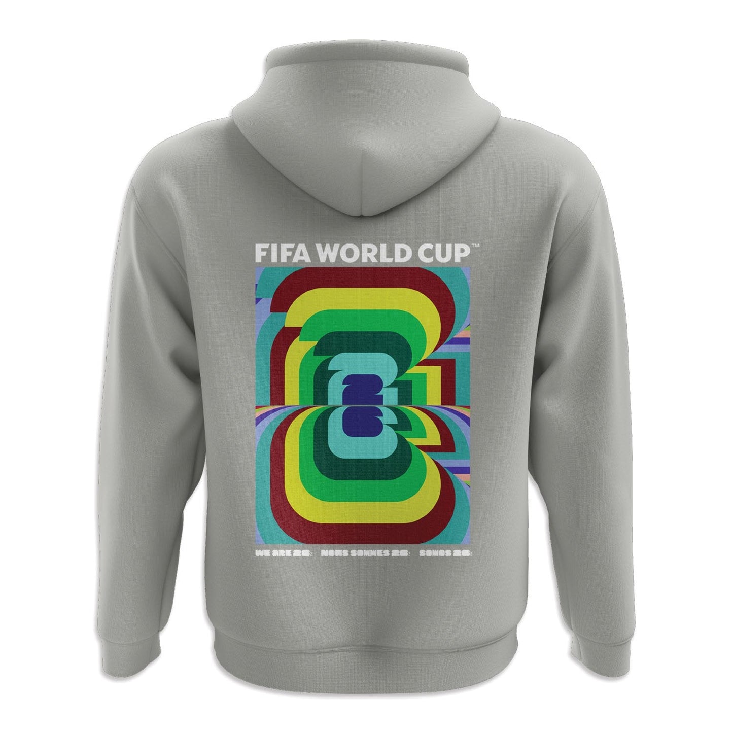 World Cup 2026 Amplified Grey Hoodie