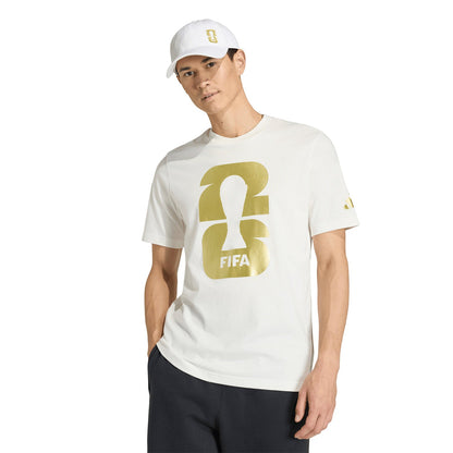 World Cup 2026 Official Emblem White T-Shirt