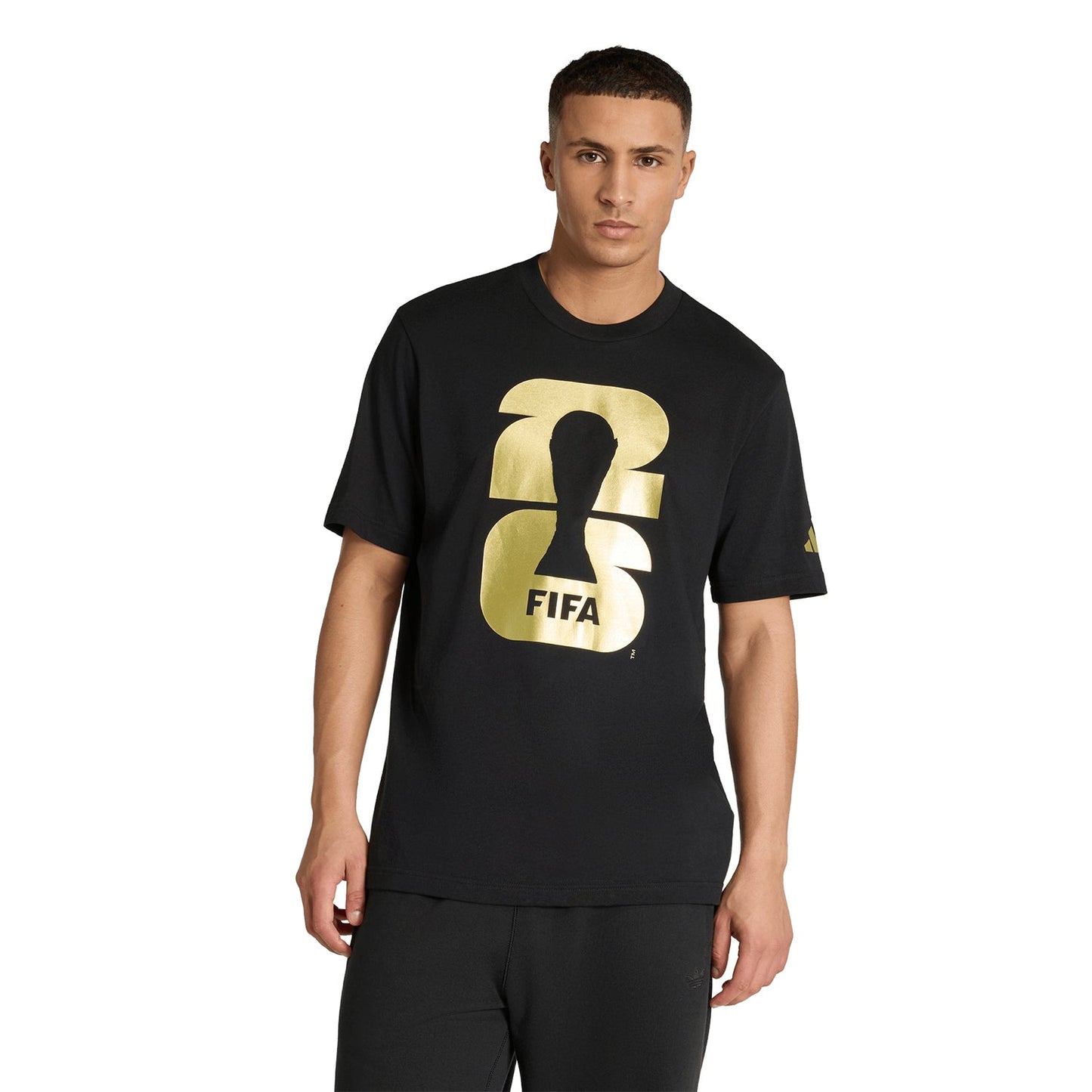 World Cup 2026 Official Emblem Black T-Shirt