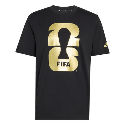 World Cup 2026 Official Emblem Black T-Shirt