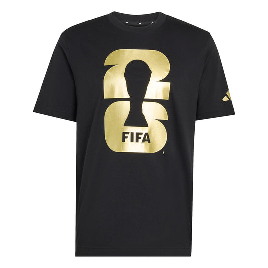World Cup 2026 Official Emblem Black T-Shirt