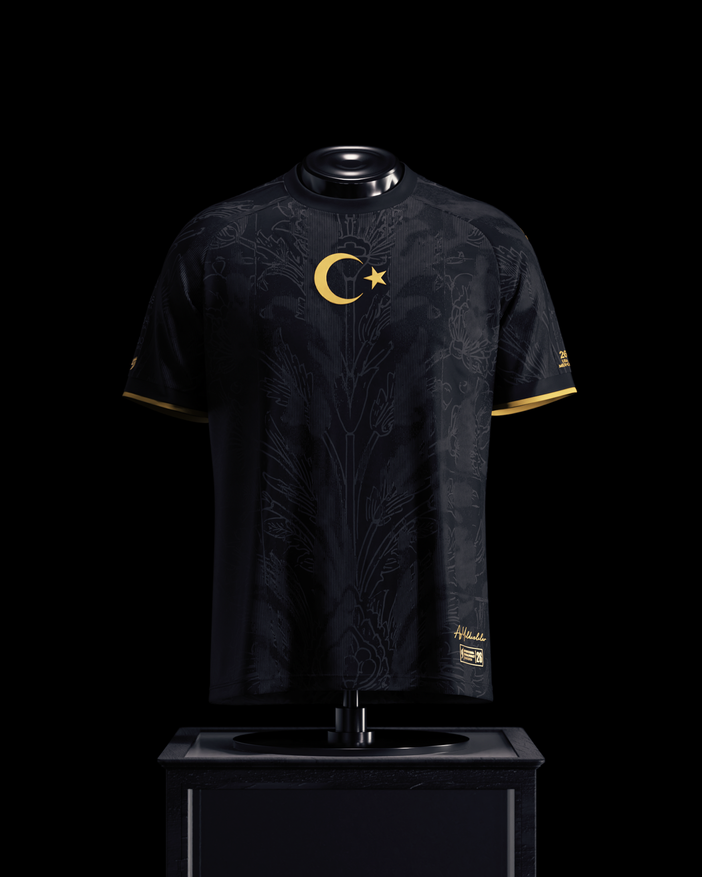 Türkiye Heritage Jersey (2026 World Cup Edition) - Black
