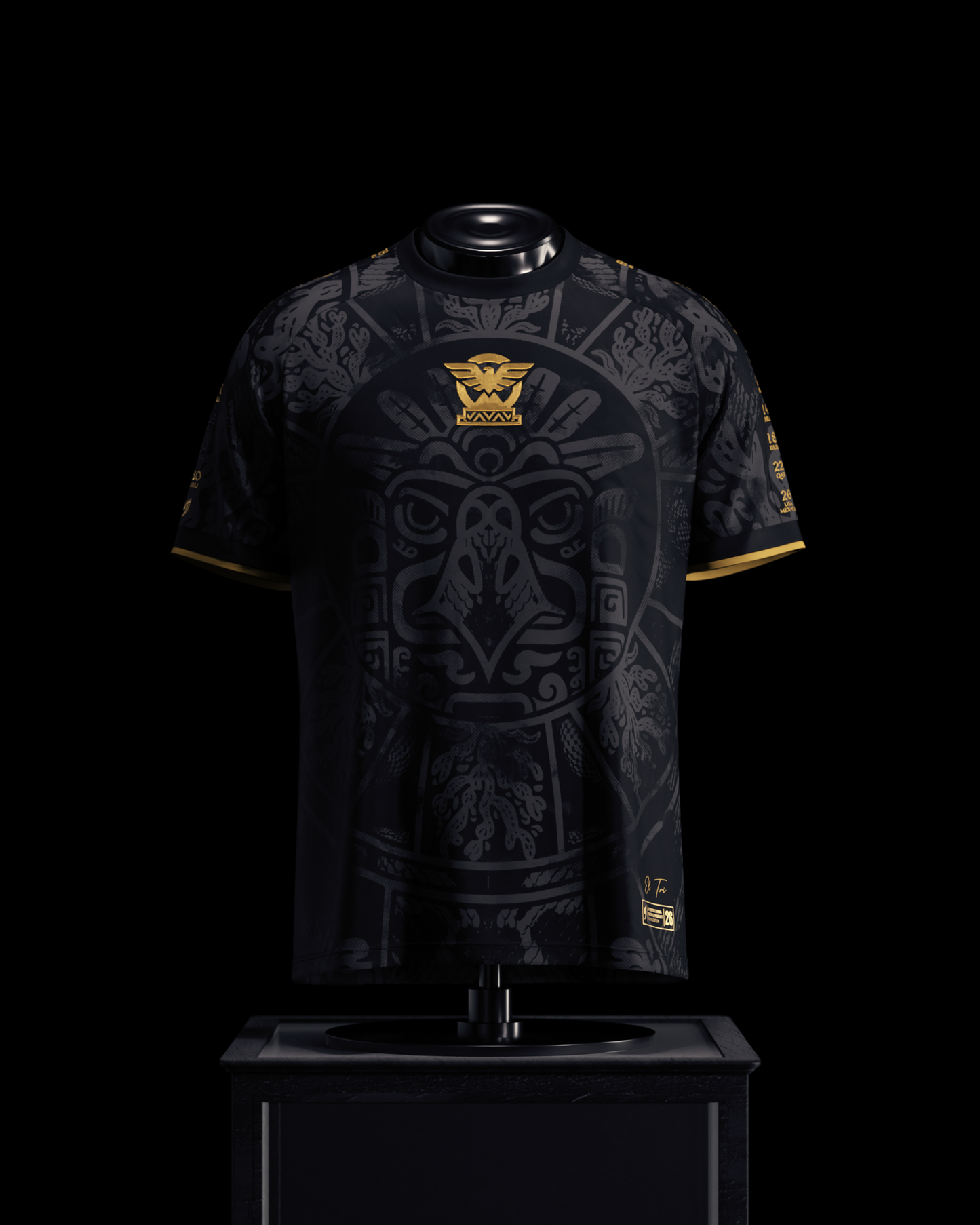 Mexico Heritage Jersey (2026 World Cup Edition) - Black