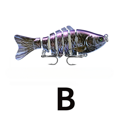 Bionic jointed swimming fishing lure