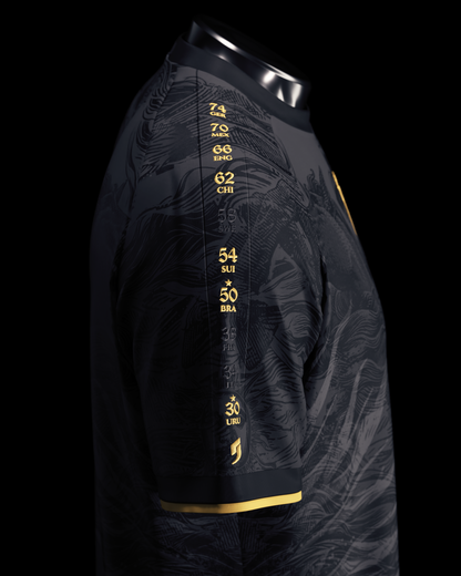 Uruguay Heritage Jersey (2026 World Cup Edition) - Black