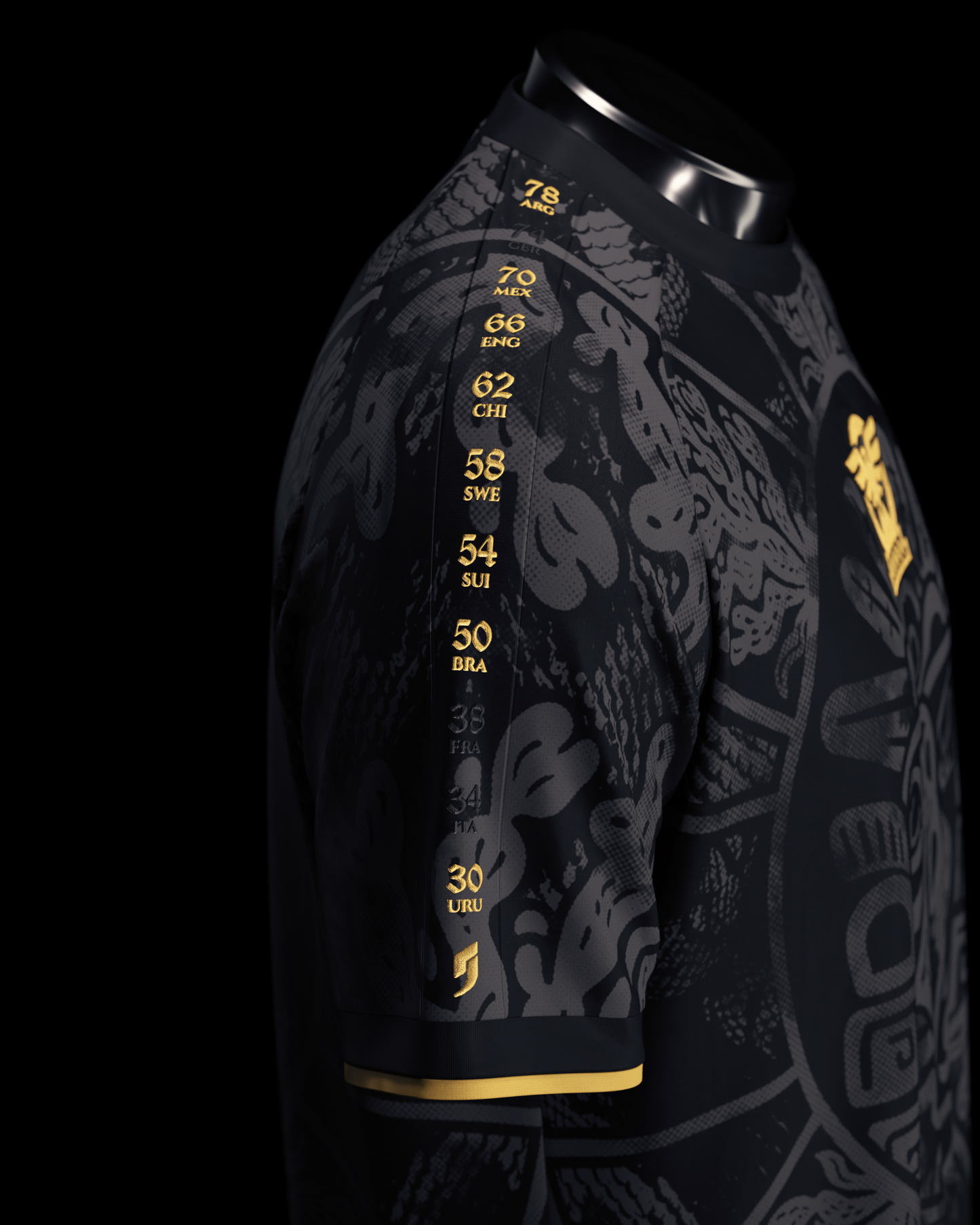 Mexico Heritage Jersey (2026 World Cup Edition) - Black