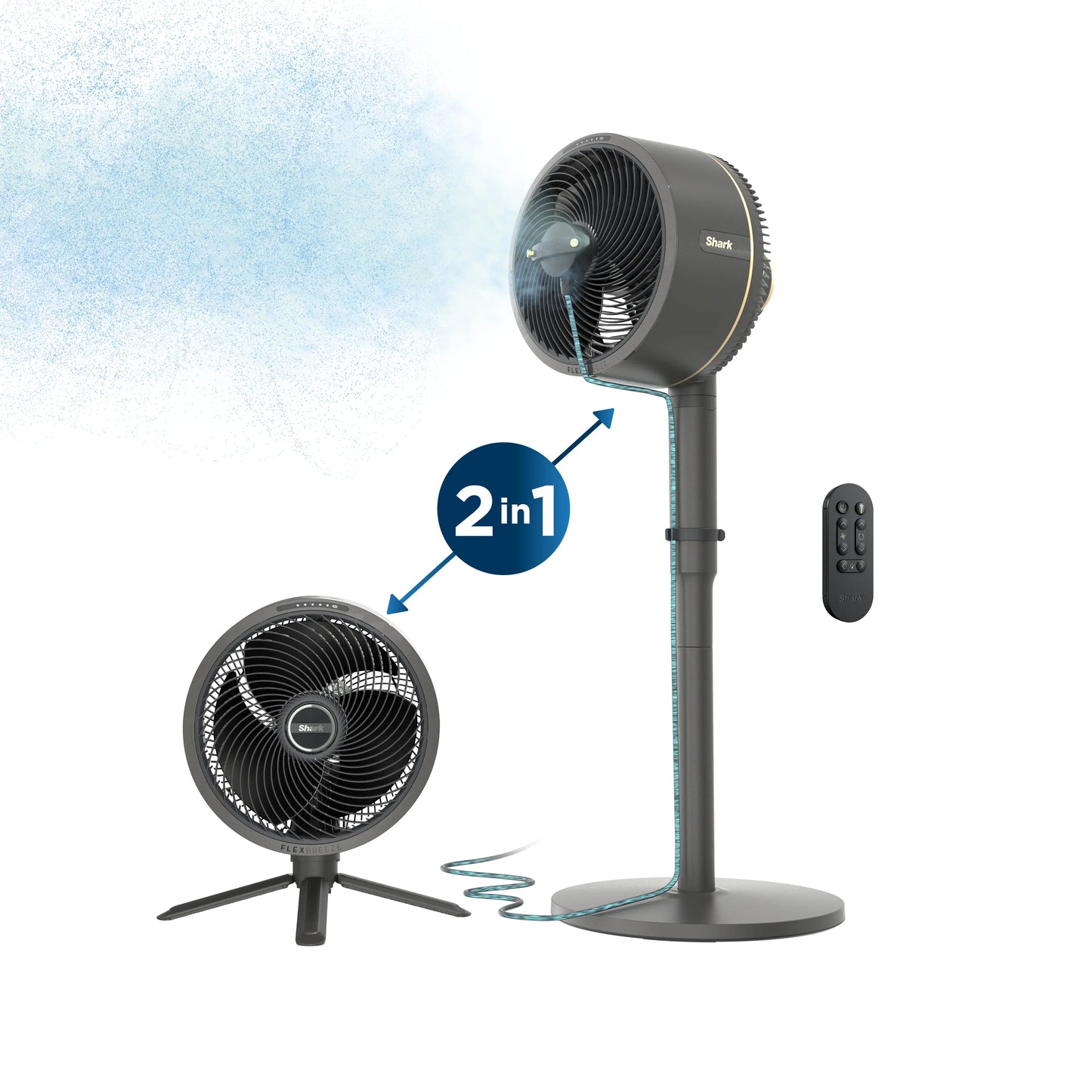 Premium Cordless Mist Cooling Fan