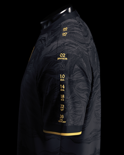 Uruguay Heritage Jersey (2026 World Cup Edition) - Black