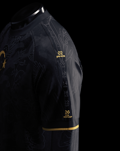 Türkiye Heritage Jersey (2026 World Cup Edition) - Black