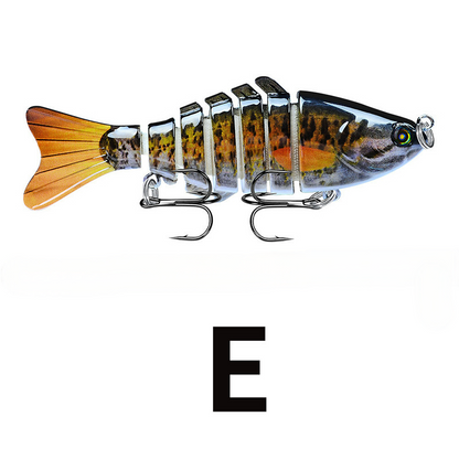 Bionic jointed swimming fishing lure