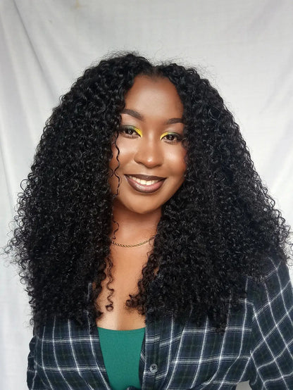 Burmese Curly Human Hair Crochet Extensions