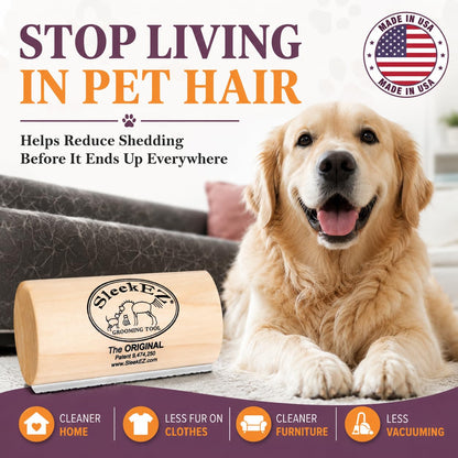 5-Inch Pet Deshedding Brush - 2 Pack