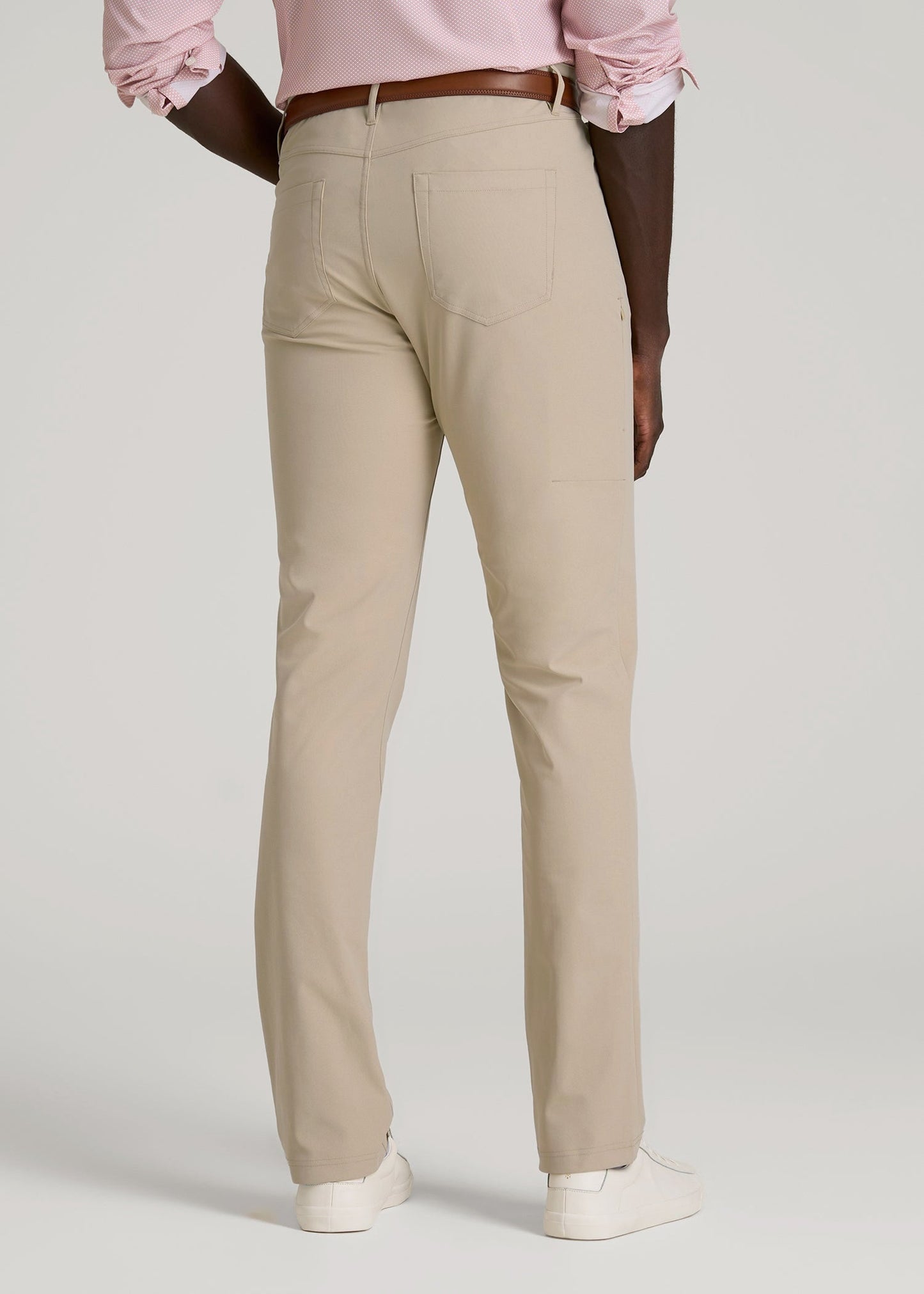 Tall Men's Stretch Traveler Chino Pants - Light Khaki