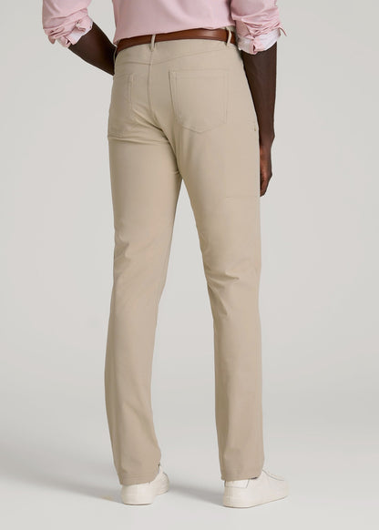 Tall Men's Stretch Traveler Chino Pants - Light Khaki