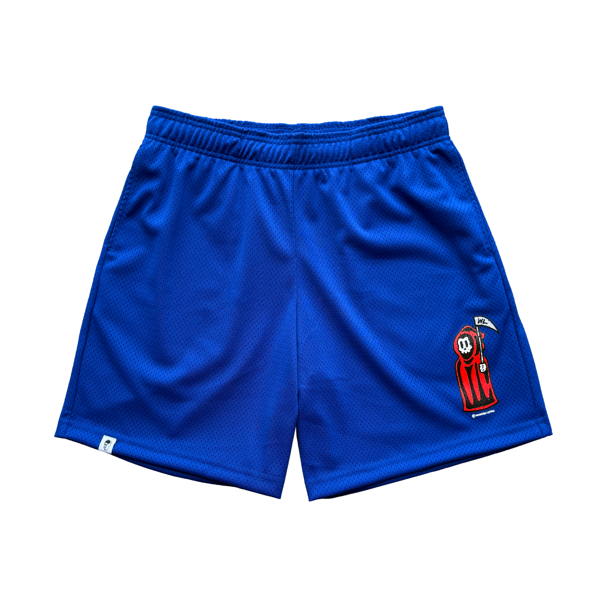 Baby Reaper Mesh Shorts - Blue