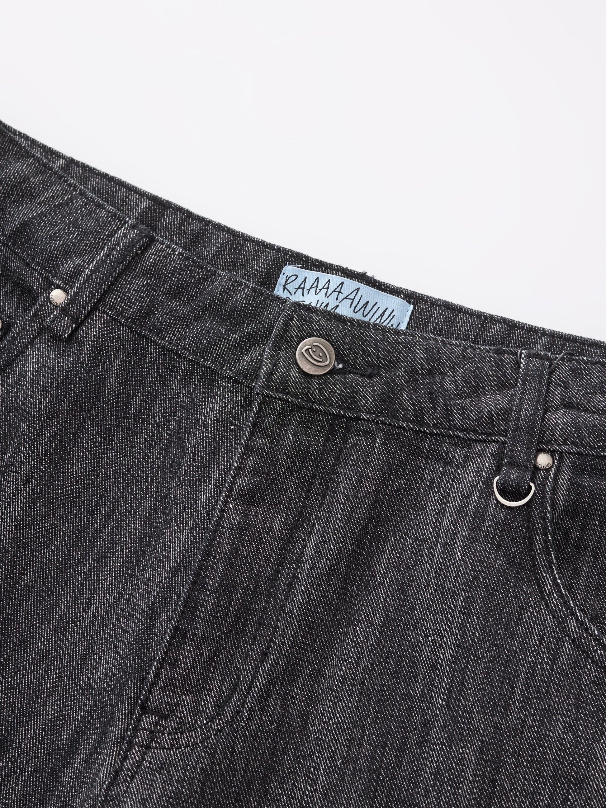 Baggy Raw Denim Jeans