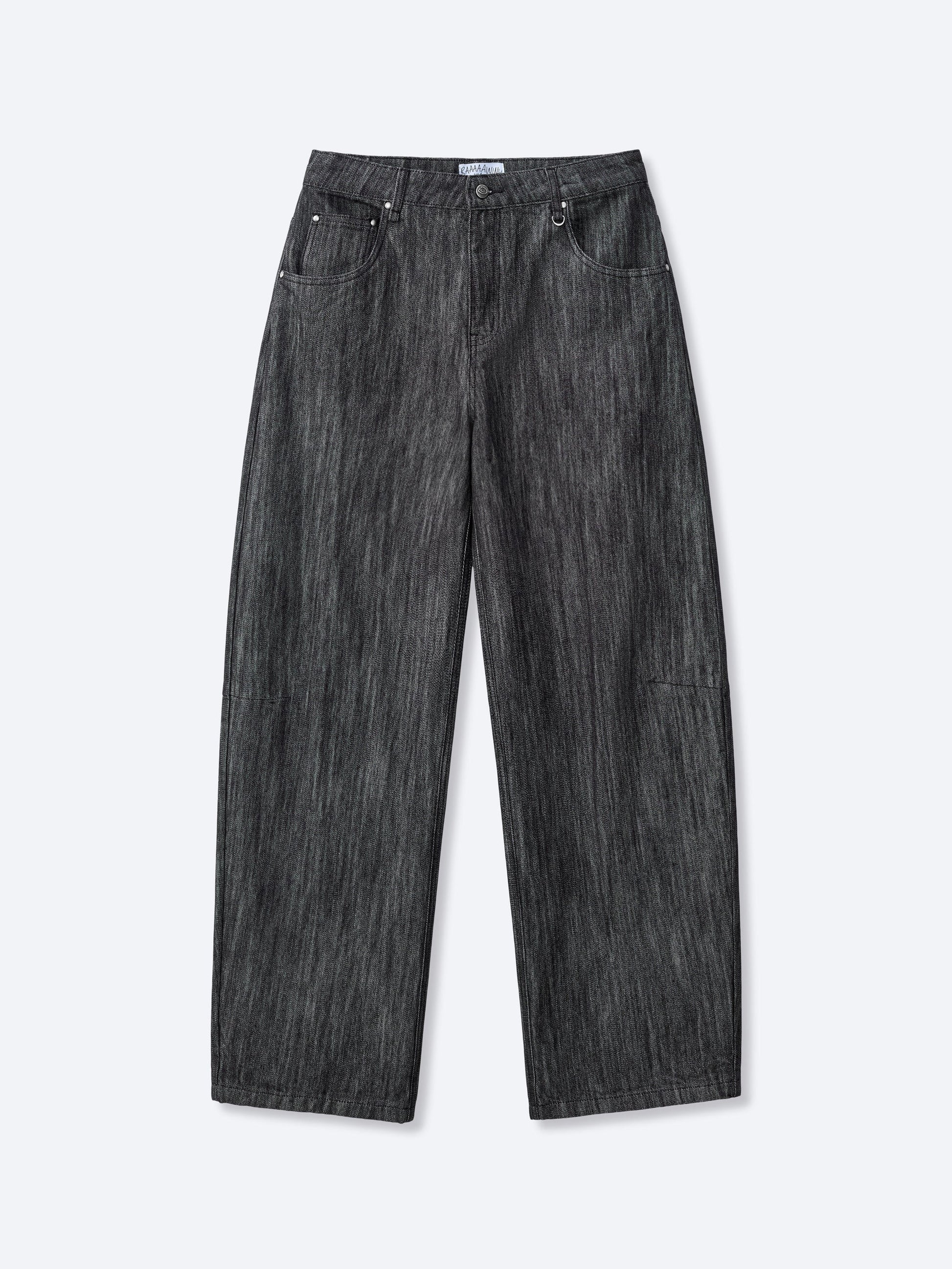 Baggy Raw Denim Jeans