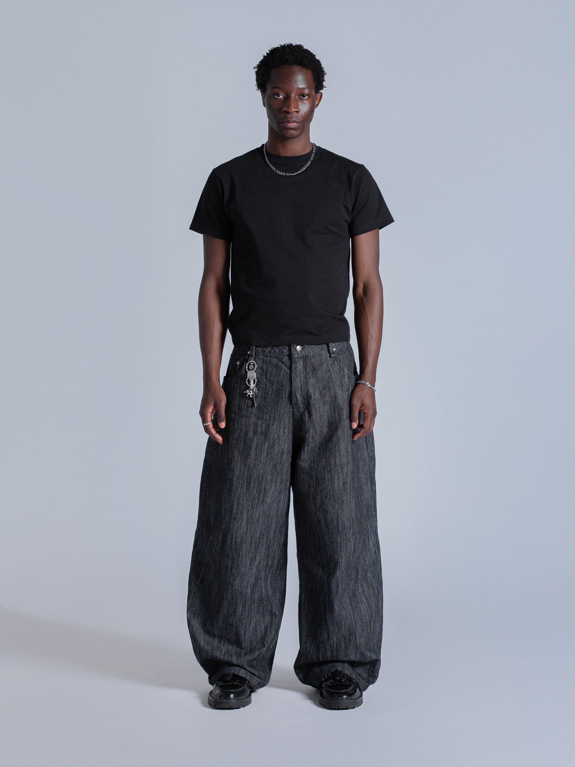 Baggy Raw Denim Jeans