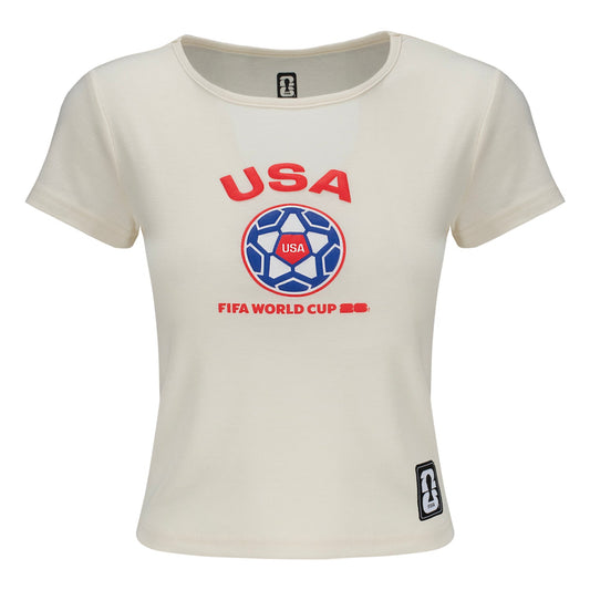 World Cup 2026 USA Crop T-Shirt