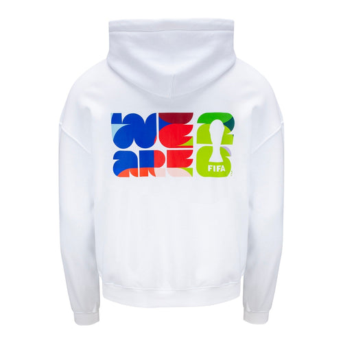 World Cup 2026 Pattern White Hoodie