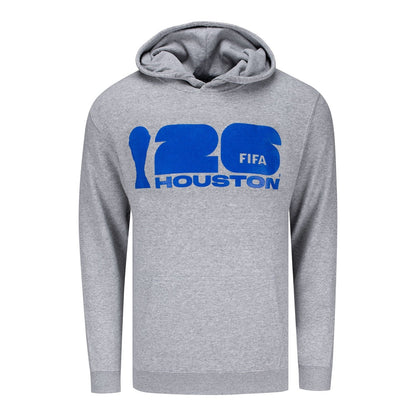 World Cup 2026 Houston Grey Hoodie