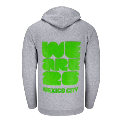 World Cup 2026 Mexico City Grey Hoodie
