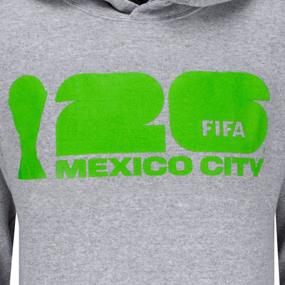 World Cup 2026 Mexico City Grey Hoodie