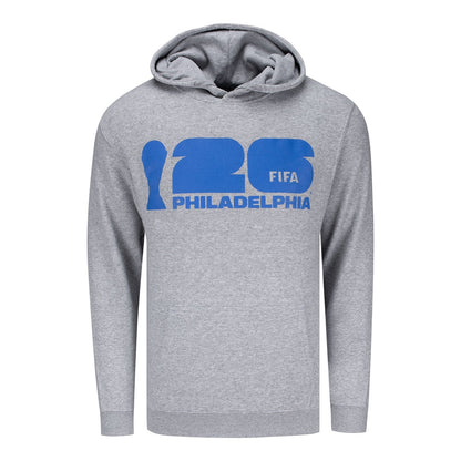 World Cup 2026 Philadelphia Grey Hoodie
