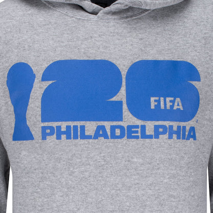 World Cup 2026 Philadelphia Grey Hoodie