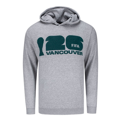 World Cup 2026 Vancouver Grey Hoodie