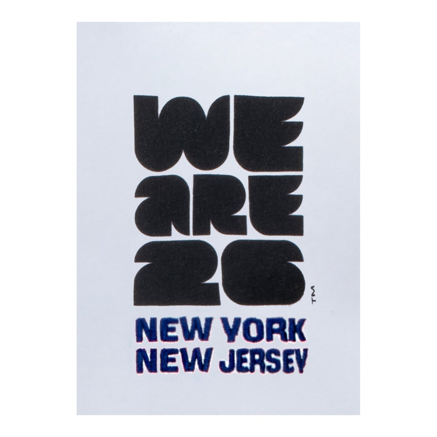 World Cup 2026 New York New Jersey White T-Shirt