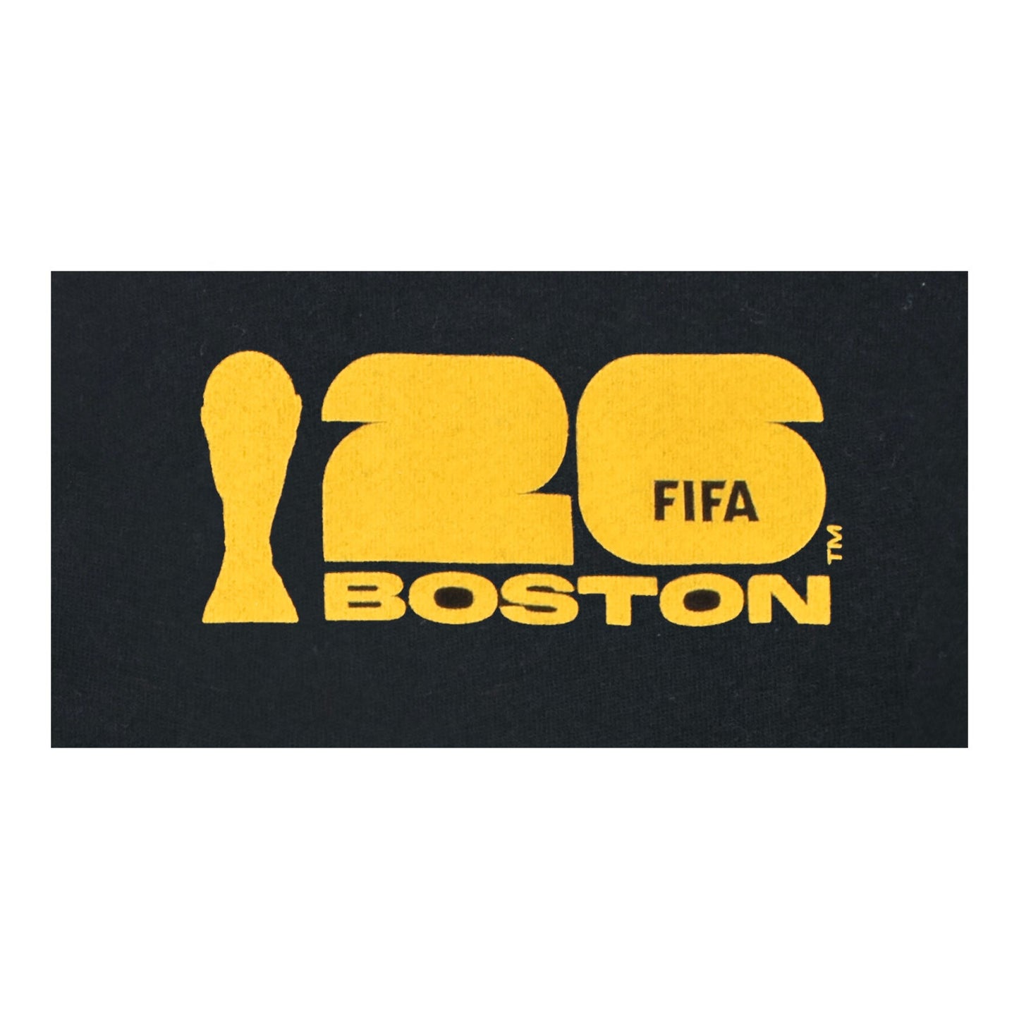 World Cup 2026 Boston Poster Black T-Shirt