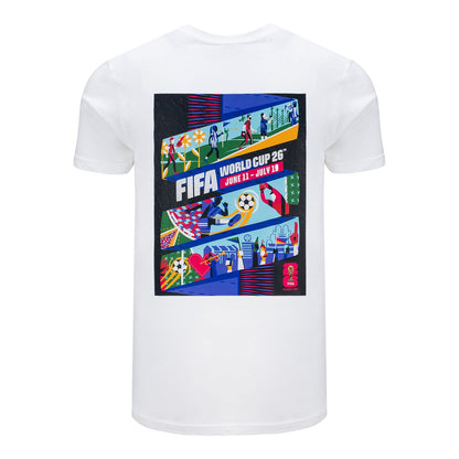 World Cup 2026 Kansas City Poster White T-Shirt