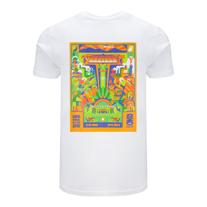 World Cup 2026 Mexico City Poster White T-Shirt