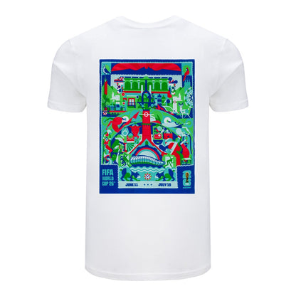World Cup 2026 Monterrey Poster White T-Shirt [ENG]