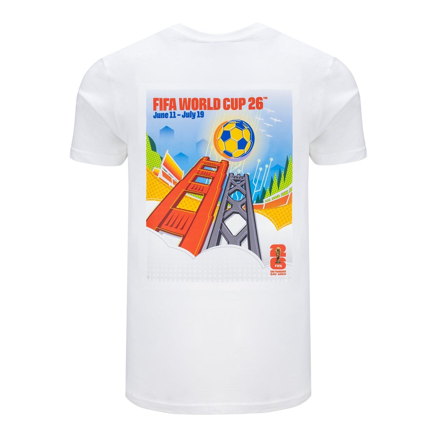 World Cup 2026 San Francisco Bay Area Poster White T-Shirt