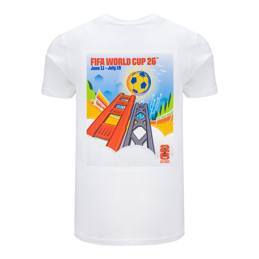 World Cup 2026 San Francisco Bay Area Poster White T-Shirt