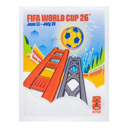 World Cup 2026 San Francisco Bay Area Poster White T-Shirt