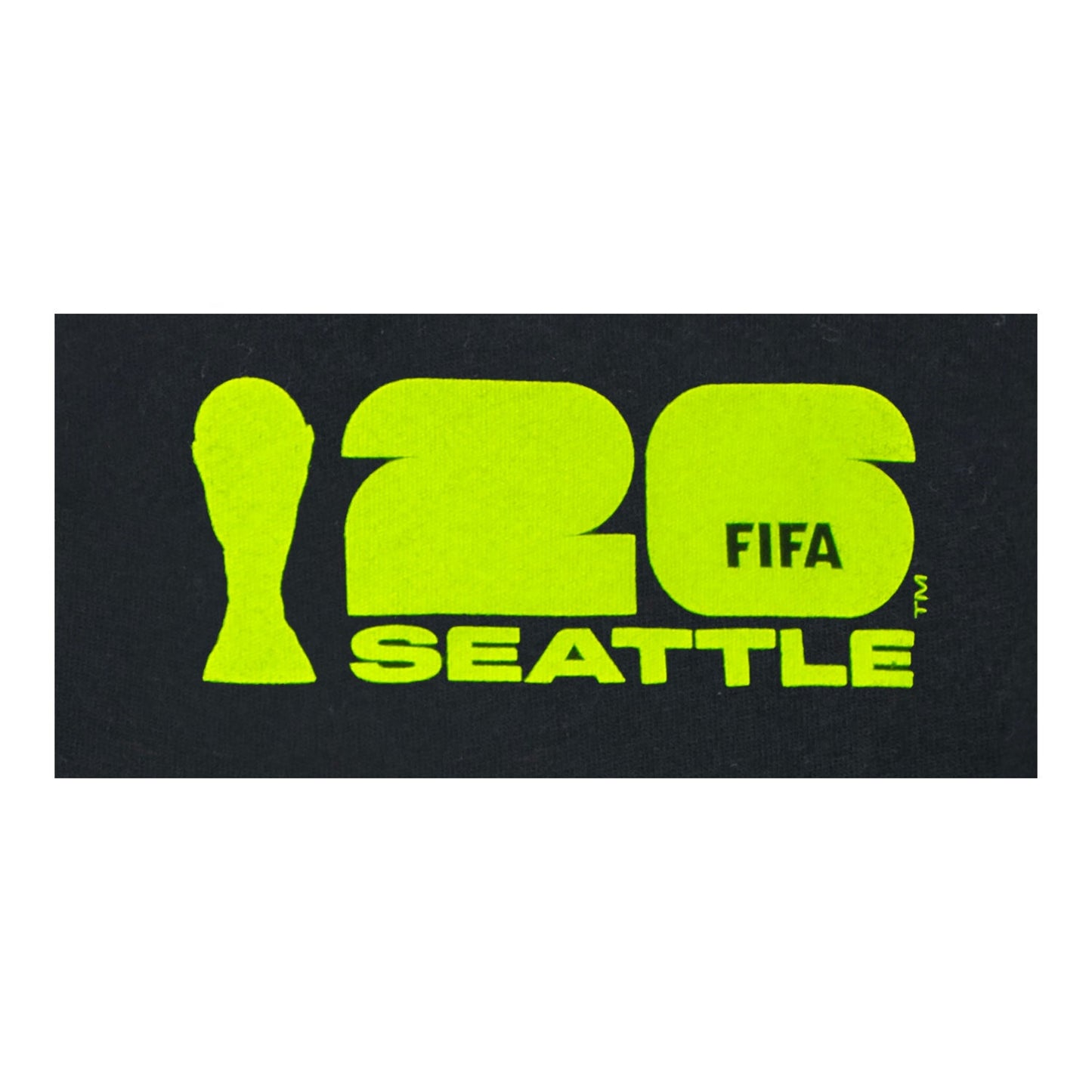 World Cup 2026 Seattle Poster Black T-Shirt